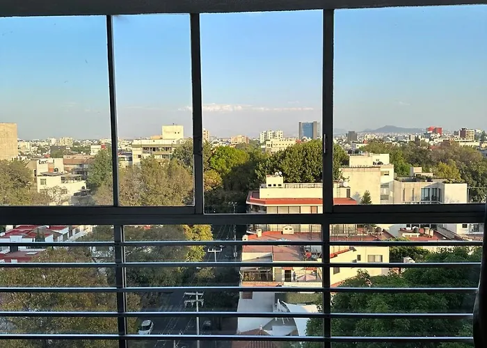 Bright Shelter In Del Valle, Panoramic Views Apartment