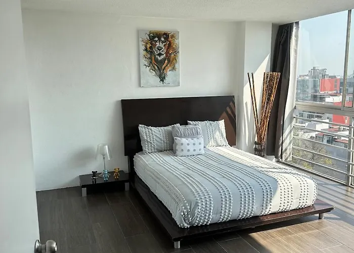 Bright Shelter In Del Valle, Panoramic Views Apartment *